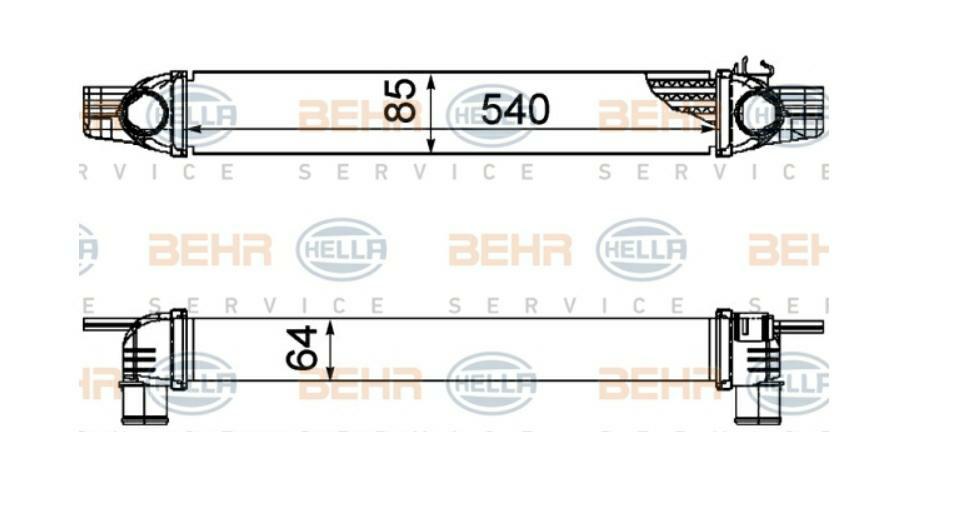 Articolo 0PSYM - INTERCOOLER FIAT FIORINO / QUBO 1.3D