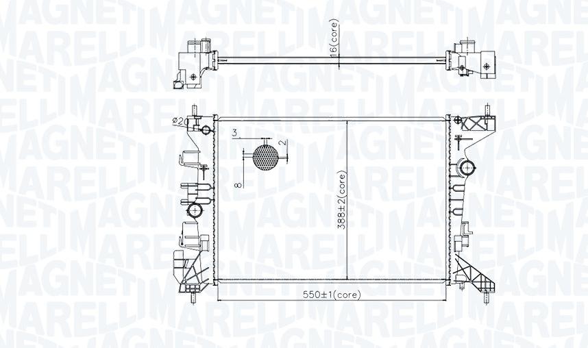Articolo 309QH - RAD RAFFREDD VW T-CROSS(C11, D31) 1.0 TSi