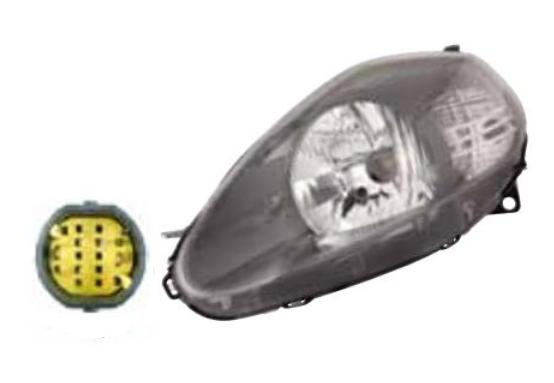 Articolo 3V81M - FARO SX H4 C/MOTOR EL FIAT GRANDE PUNTO 09/05>PARAB GRIGIA