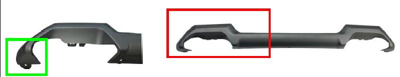 Articolo 4CGQ4 - SPOILER P/TI ANT ANTRACITE CITROEN AIRCROSS 03/21>