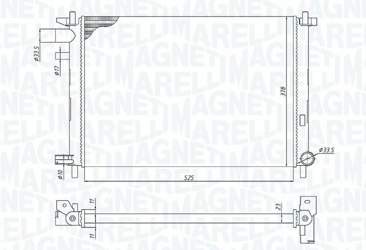 Articolo 63P7K - RADIATORE FORD FIESTA IV (JA, JB)