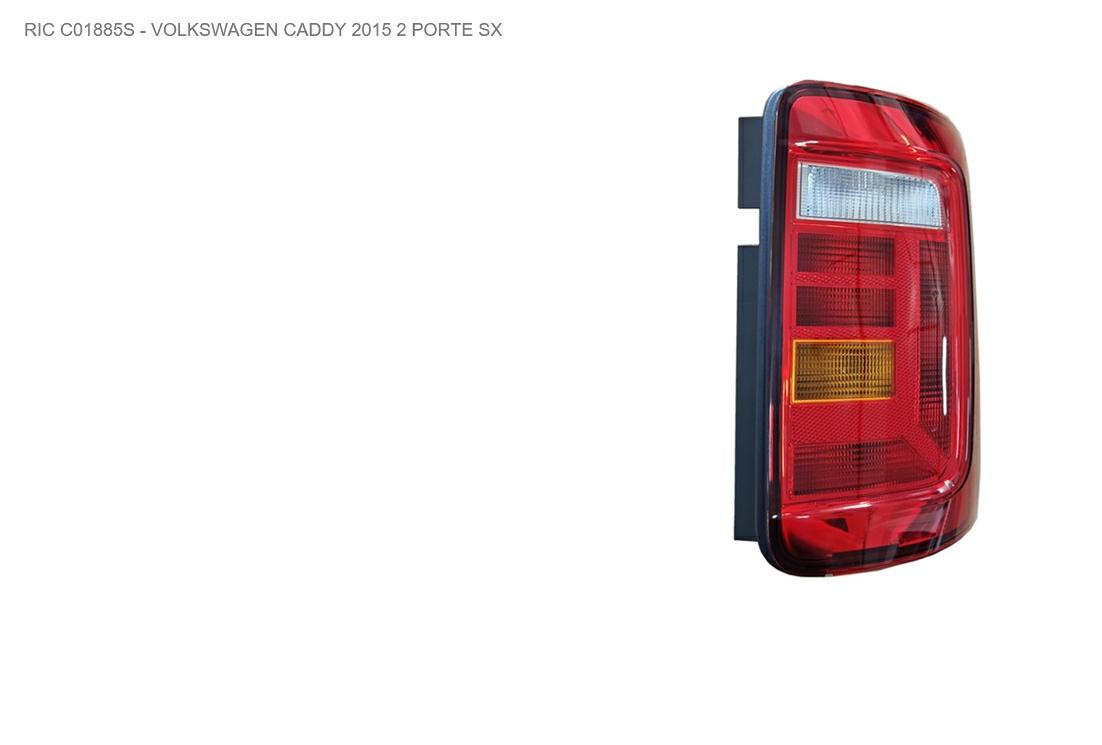 Articolo 7F1Q3 - GR OTTICO P/SX AR-BC-ROSSO VOLKSWAGEN CADDY 01/15> 2 PORTE