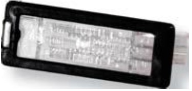 Articolo 7XW6K - FANALE TARGA REN MODUS 09/04>CLIO 06/09>SCENIC 07/03>