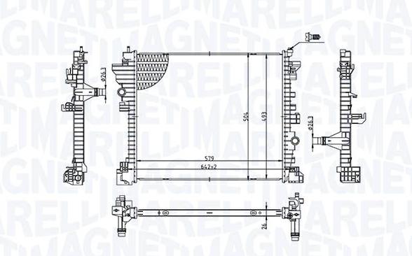 Articolo 90BMN - RADIATORE ALFA ROMEO GIULIA (952_) 2.2 D