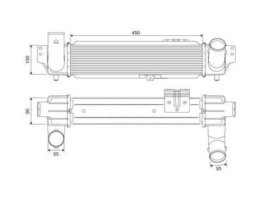 Articolo 9V8QK - INTERCOOLER KIA SORENTO2.5 CRDI 2002 2006