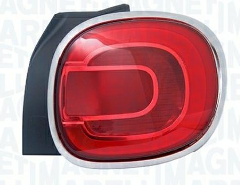 Articolo BC7HK - FANALE P/SX CORNICE SATINATA FIAT 500 L TREKKING 01/12>