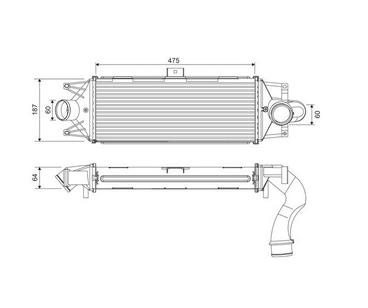Articolo BDP70 - INTERCOOLER IVECO DAILY2012
