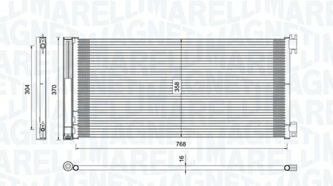 Articolo CCH5X - CONDENSATORE - OPEL - FIAT -