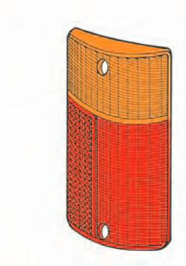 Articolo CPV9T - LENTE P/SX FIAT 126 BIS