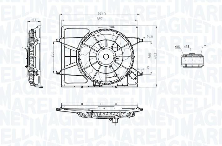 Articolo DN7R6 - ELETTROVENTOLA HYUNDAI I30 (FD) 1.4 - ELANTRA -