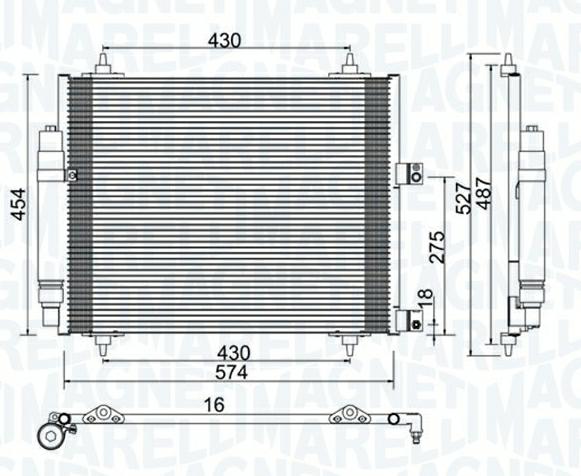 Articolo DTSZY - CONDENSATORE FIAT LANCIA ULYSSE-PHEDRA-PEUG-CITROEN