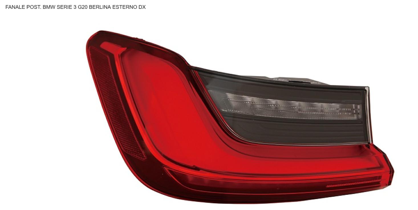 Articolo F1G7F - FANALE P/DX EST BMW SERIE 3  G20 10/18>
