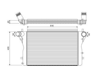Articolo F1GR2 - INTERCOOLER AUDI A3 TTA3 2.0 TDI 2003 TT 2.0T 2007 2010