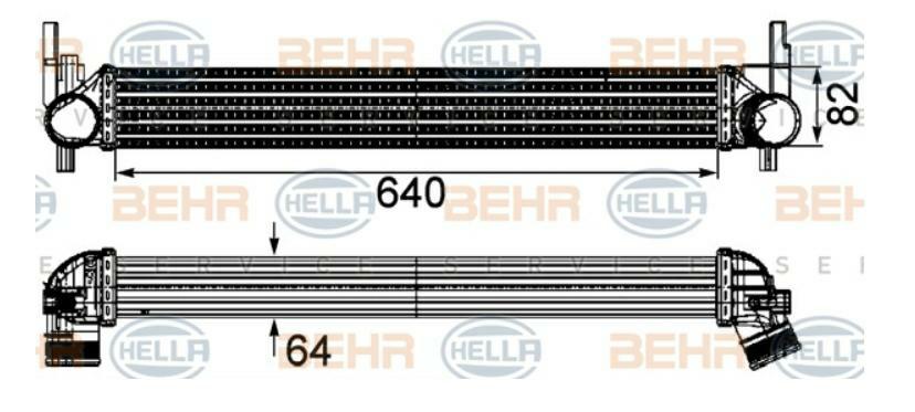 Articolo F7186 - INTERCOOLER SEAT IBIZA V/ VW POLO '09