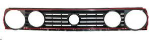 Articolo FBFND - GRIGLIA 4 FORI C/BORDO ROSSO VW GOLF 08/83>10/91