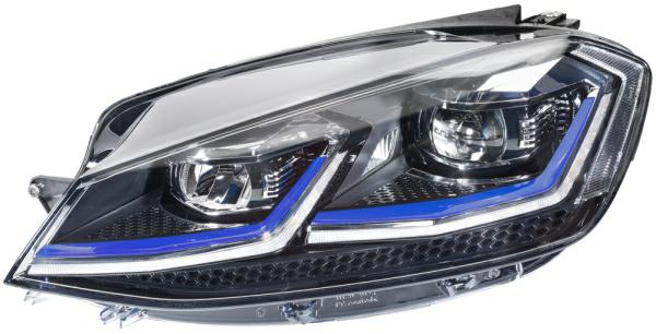 Articolo GMQGR - FARO SX FULL LED FBL C/CORN DRL BLU VW GOLF 7 11/16> GTE