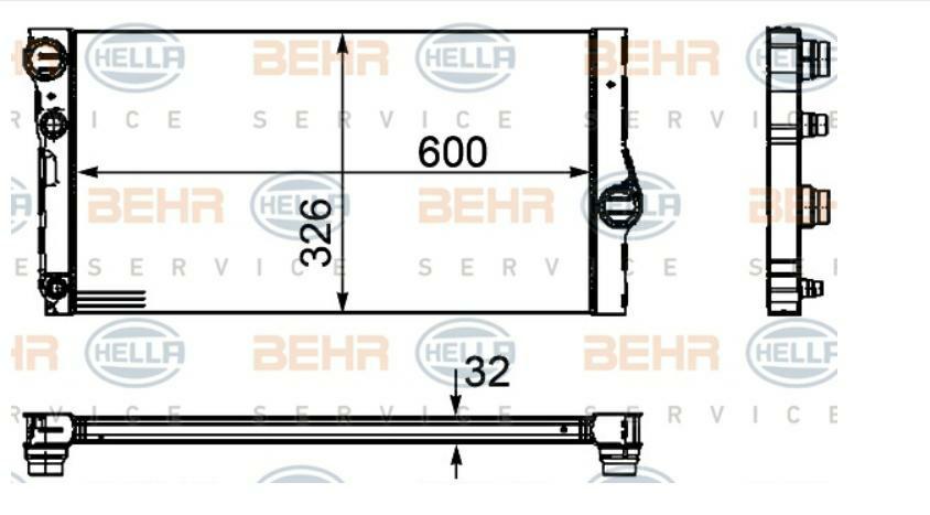 Articolo GWVTQ - RADIATORE BMW 7 (E67)