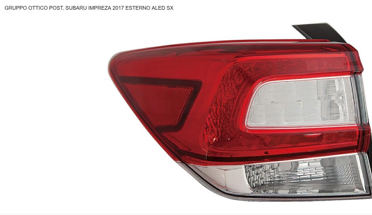 Articolo K5Z9Q - GR OTTICO P/SX A LED SUBARU IMPREZA 07/17>