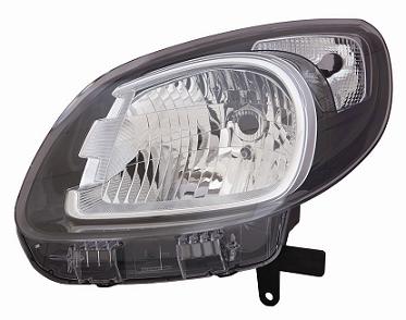 Articolo KK53T - FARO SX H4 PRED REG EL RENAULT KANGOO 05/13> PARAB NERA