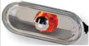 Articolo KNQXP - GR OTTICO LAT DX-SX CRYSTAL C/OSC ARANCIO SEAT IBIZA-LEON-EXEO