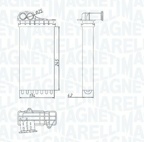 Articolo M4M7D - RISCALDATORE PEUGEOT C3-206-XSARA