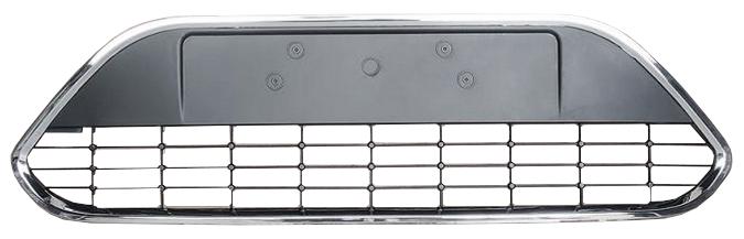 Articolo NHX35 - GRIGLIA P/TI ANT C/LE C/CORNICE CROMATA FORD FOCUS 04/07>
