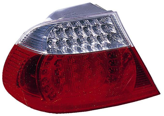 Articolo NRV8H - FANALE P/DX EST BIANCO ROSSO A LED BMW SERIE 3 E46 COUPE 04/03>