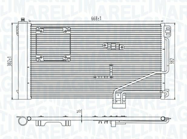 Articolo NT19S - CONDENSATORE MERCEDES CLASSE C (W203)