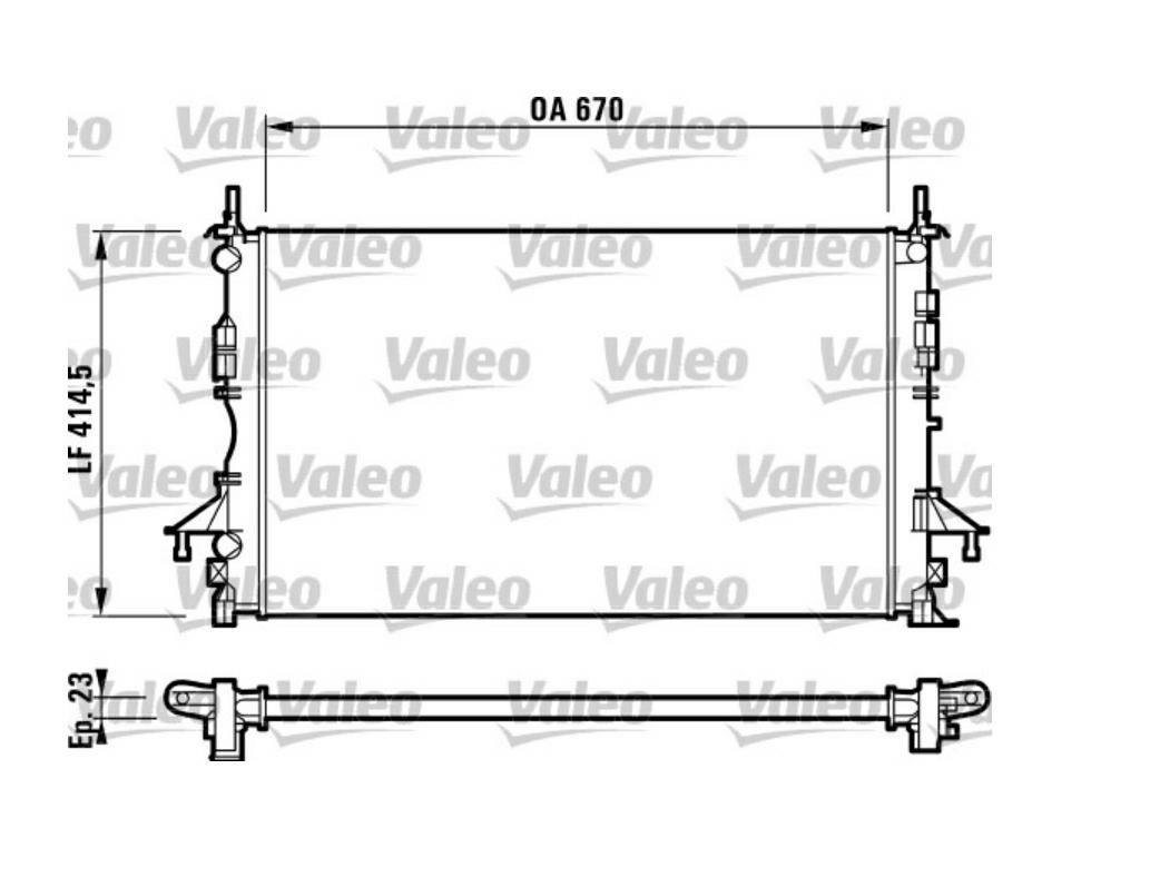 Articolo P32YZ - RAD RENAULT ESPACE IV (2002>2006)