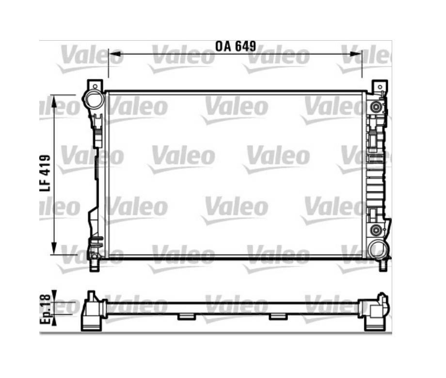 Articolo P6QWN - RAD MERCEDES CLASSE C W203 2.3/2.5