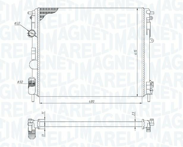 Articolo RX3VY - RADIATORE RENAULT CLIO II (BB, CB)