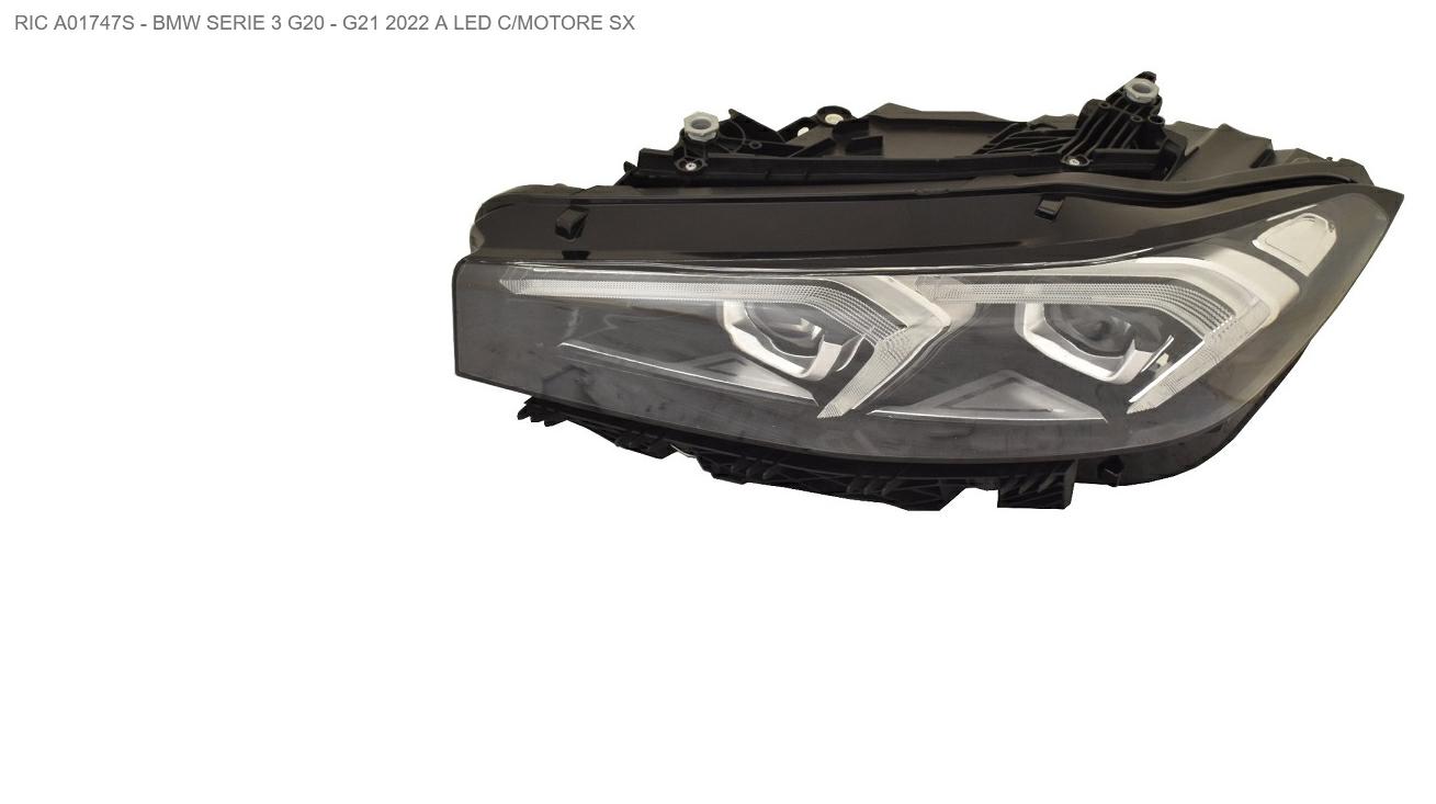 Articolo S9QWX - FARO SX A LED C/MOTOR ELETTR BMW SERIE 3 G20-G21 09/22>