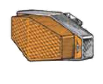 Articolo T76H3 - FANALE LAT DX/SX CORPO NERO FIAT 690