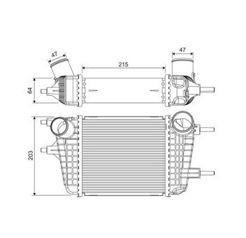 Articolo TKRZ3 - INTERCOOLER NISSAN NOTEMICRA IV