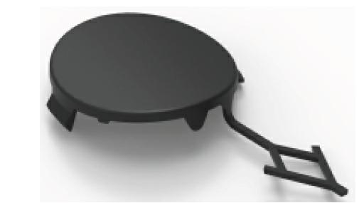 Articolo TW10P - COPRIGANCIO POST PEUGEOT 2008 01/13>