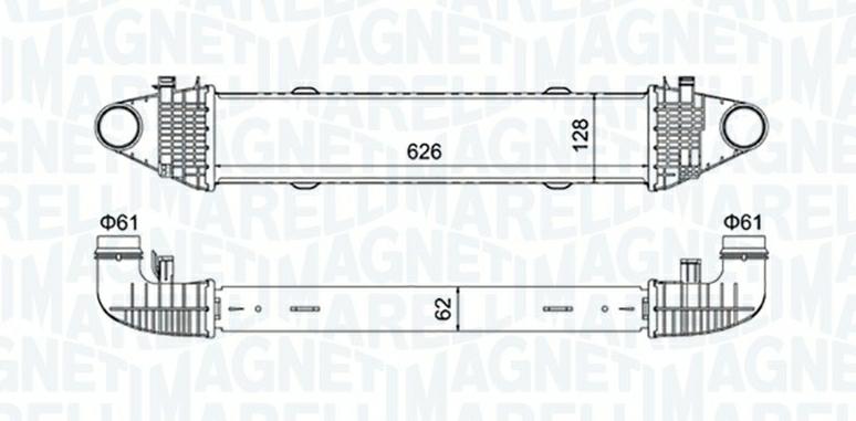 Articolo VC86B - INTERCOOLER MERCEDES CLASSE C