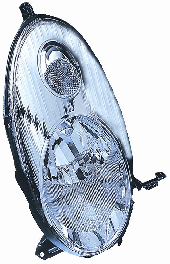 Articolo W7Z5H - FARO SX H4 PRED REG ELETT NISSAN MICRA 01/03>09/07 PARAB CROM
