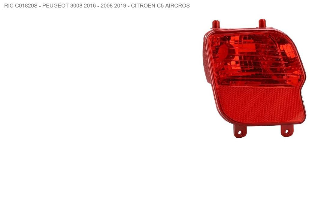 Articolo XN822 - FANALE RETRONEBBIA SX PEUGEOT 2008 01/19> 3008 01/16>