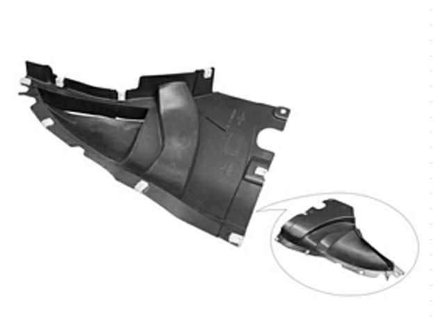 Articolo XZK4N - LOCARO A/DX PARTE ANT INF BMW X5 G05 08/18> injection