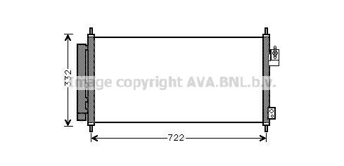 Articolo Y82DG - COND.HONDA JAZZ 1.2I IVTEC 08-10