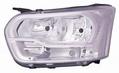 Articolo ZGP76 - FARO SX H7-H15 C/MOTORE FORD TRANSIT 01/13> PARABOLA CROMATA