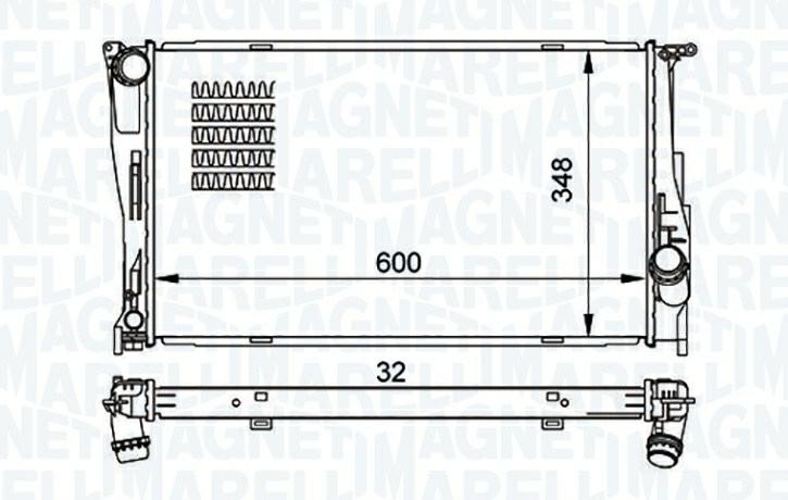 Articolo ZNG6H - RADIATORE BMW 3 (E90) 320 D